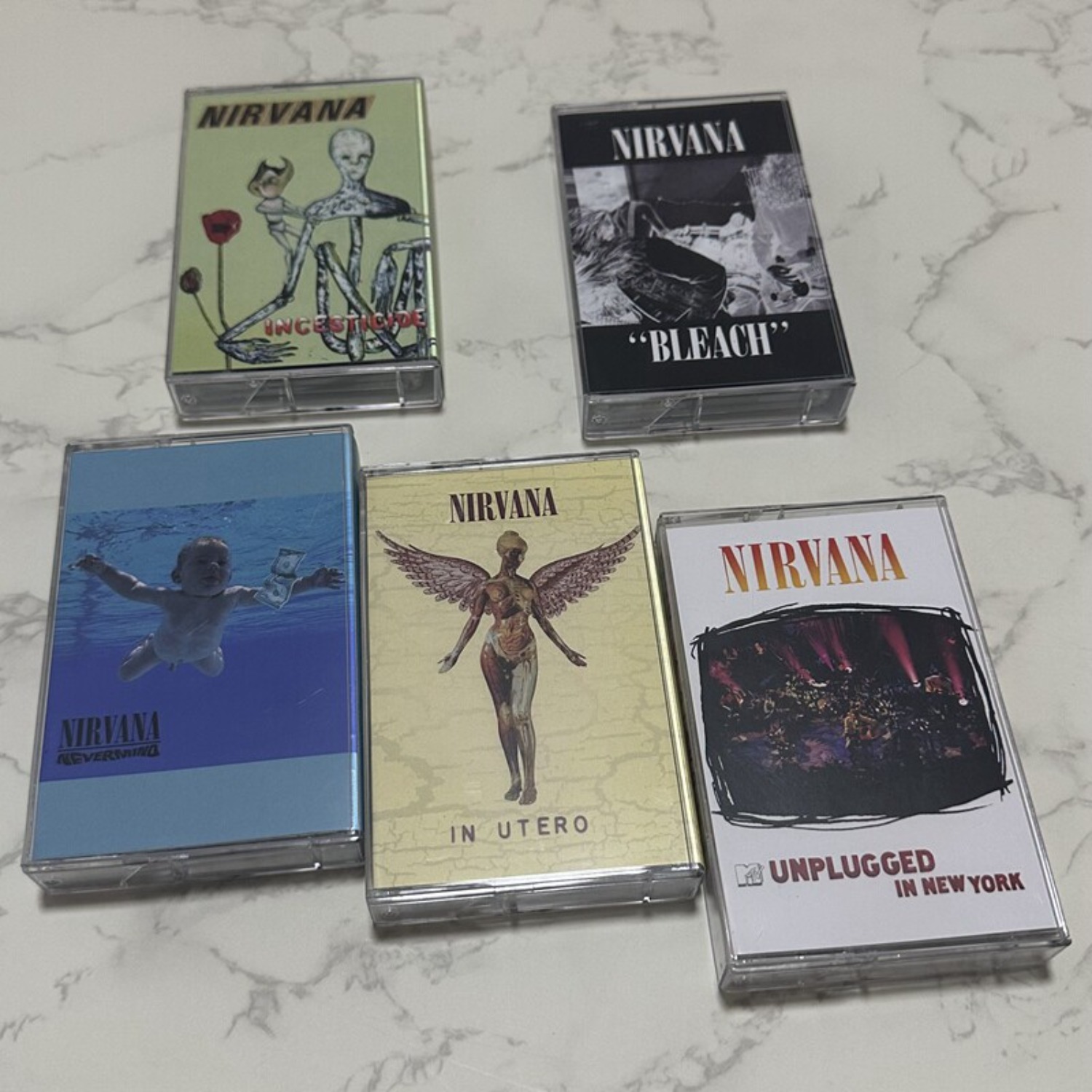 Vintage Collection - Nirvana Complete Album Collection Cassette Tape