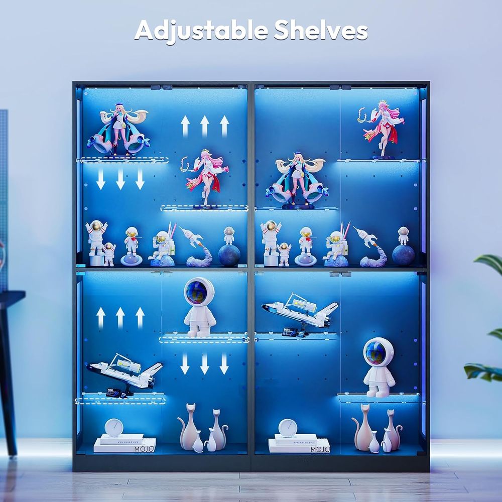 69 LED-Lit Glass Display Cabin – обзор и цена Collectible & Vintage Dolls For Christmas