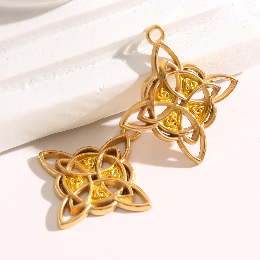 1-3PCS Gold Plated Celtic Knot – обзор и цена Vintage Necklace