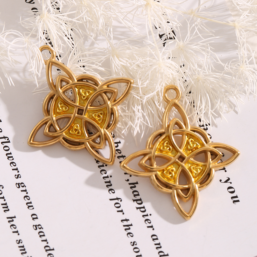 1-3PCS Gold Plated Celtic Knot – обзор и цена Vintage Necklace