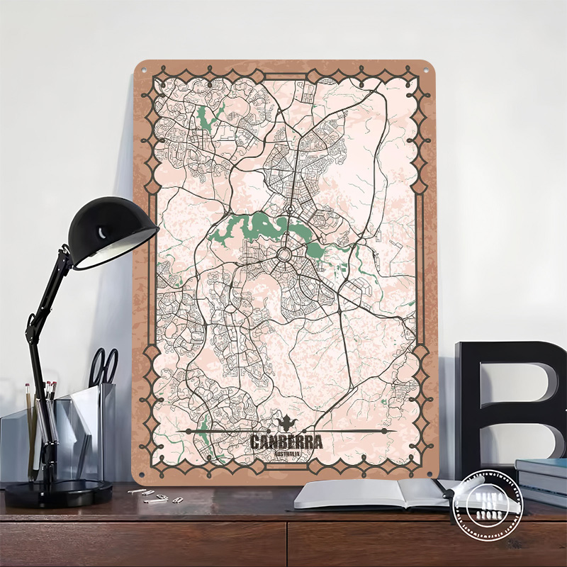 Canberra City Map Tinplate Pos – обзор и цена Canberra Vintage & Collectible Centre Reviews