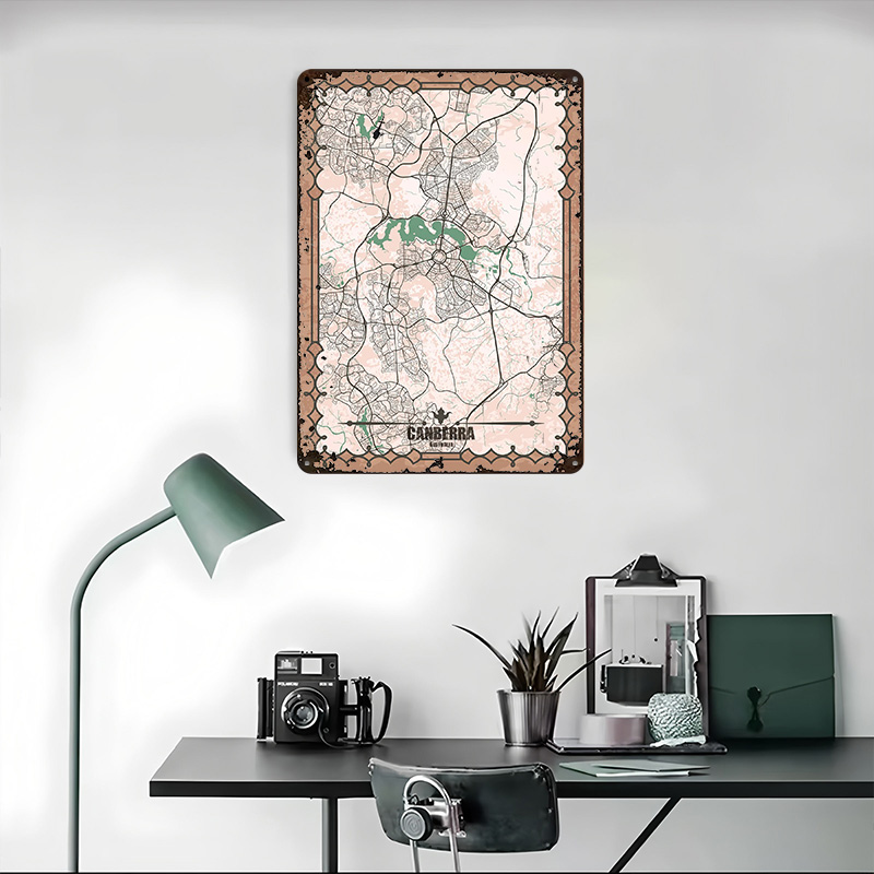 Canberra City Map Tinplate Pos – обзор и цена Canberra Vintage & Collectible Centre Reviews