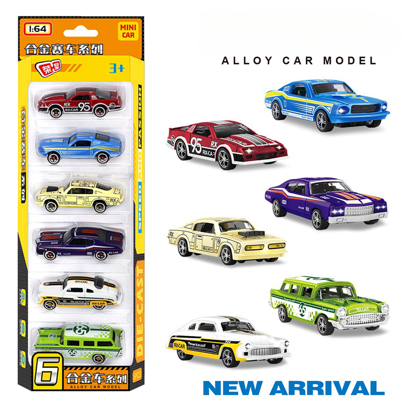1:64 Alloy retro racing car 6- – обзор и цена Vintage Collectible Toy Cars