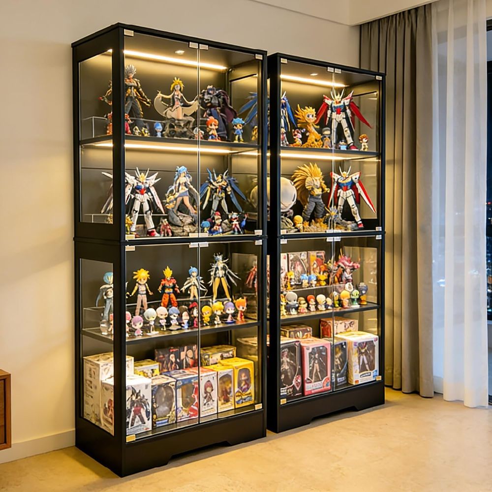 Dual-Tier Glass Display Cabine – обзор и цена Collectible & Vintage Dolls For Christmas