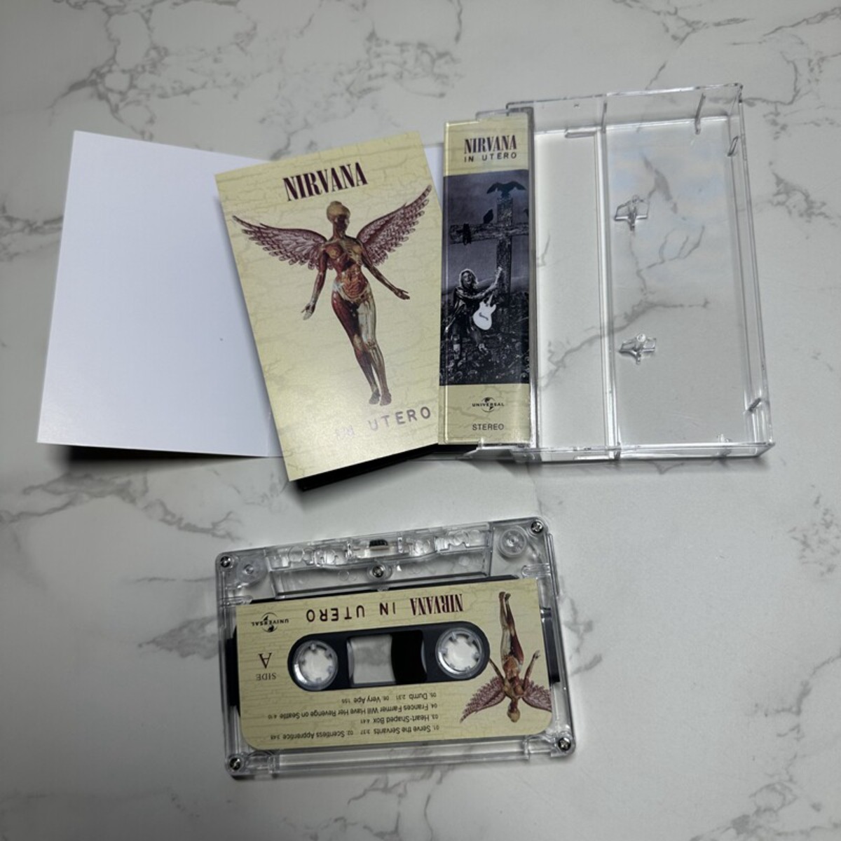 Nirvana in Utero Cassette Tape – обзор и цена Vintage Collection