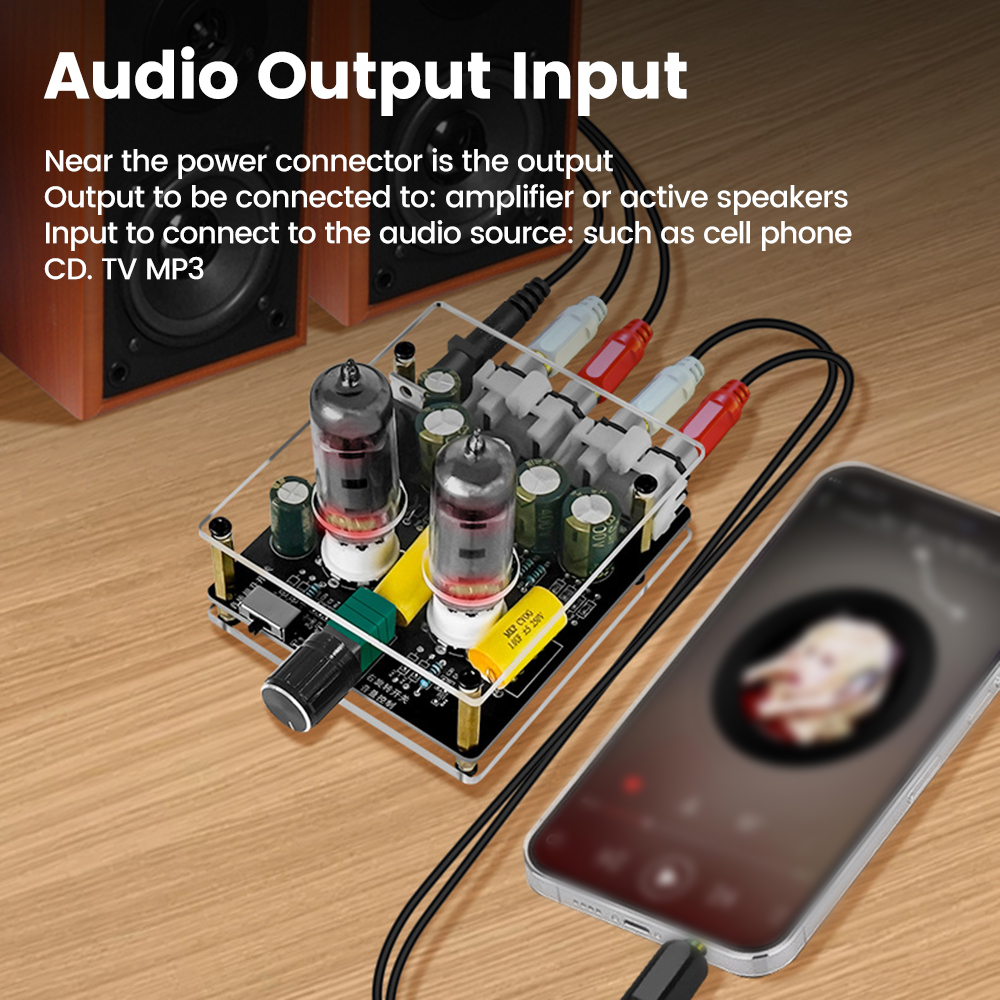 DC12-16V 6K4 Tube Preamplifier – обзор и цена Tube Amplifier Part