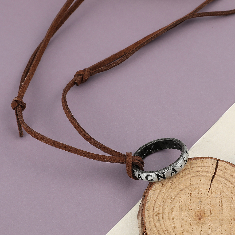 Game Anime Leather Chain Ring  – обзор и цена Vintage Necklace