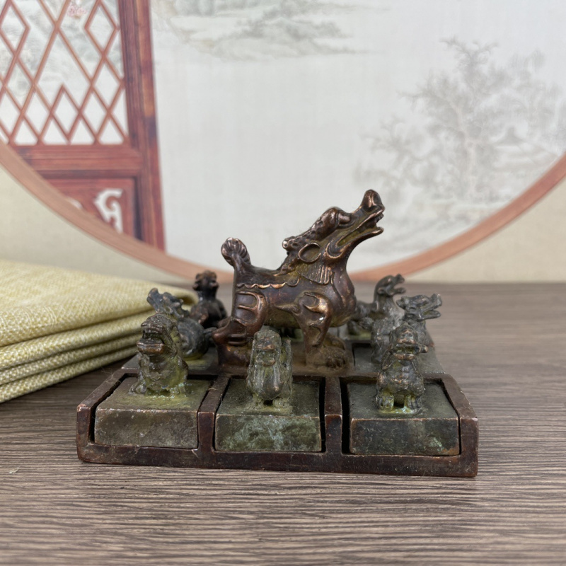 Vintage Old Shell Patina Drago – обзор и цена Vintage Collectible Stamps