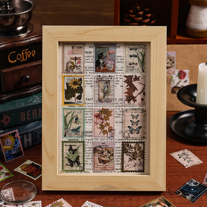 50 pcs Vintage stamp theme Sti – обзор и цена Vintage Collectible Stamps