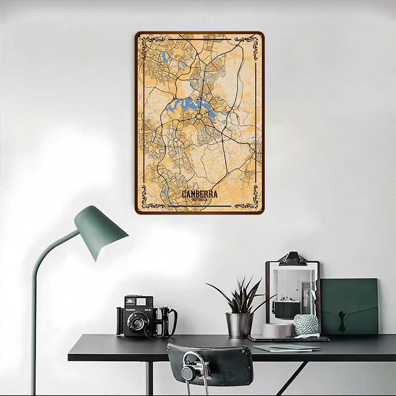 Canberra City Map Tinplate Pos – обзор и цена Canberra Vintage & Collectible Centre Reviews