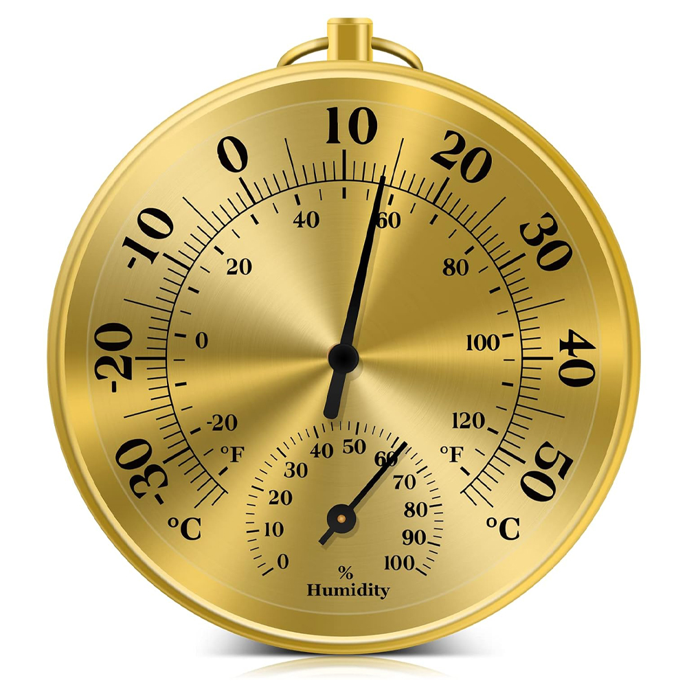 10CM Wall Thermometer Hygromet – обзор и цена Analog Meter Gauge
