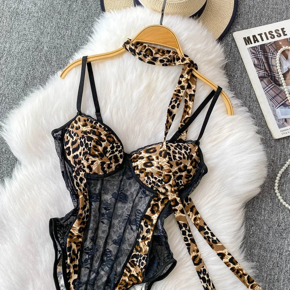 Women Hotsweet V-neck Leopard  – обзор и цена Vintage Necklace