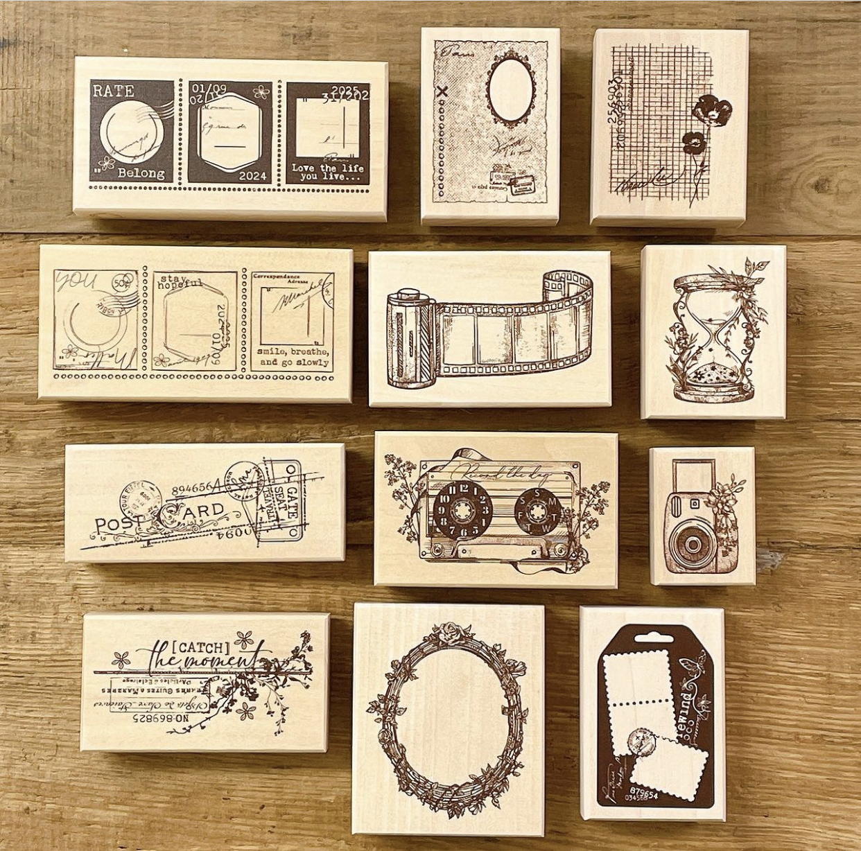 JP Vintage Slow Living Catch T – обзор и цена Vintage Collectible Stamps