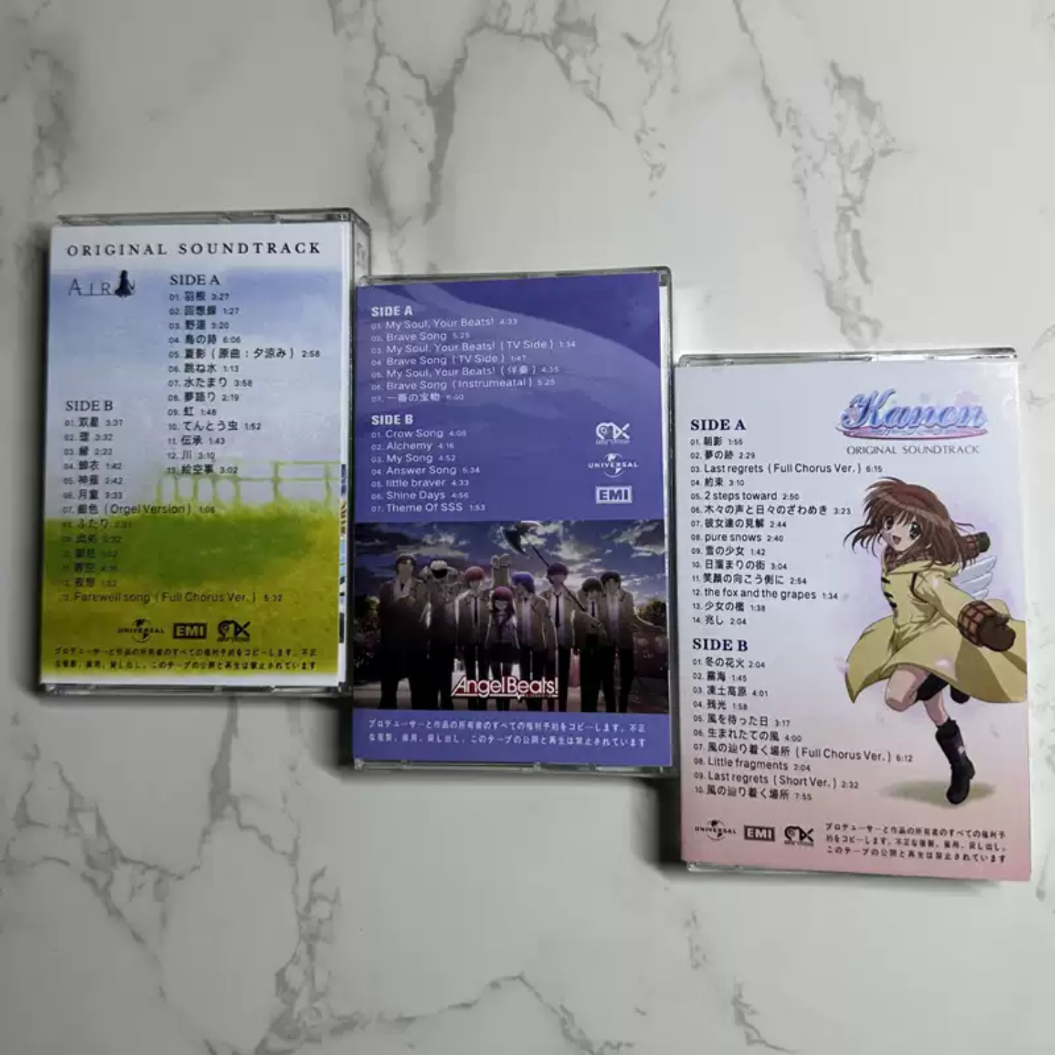 Rare Sealed AIR, Angel Beats!  – обзор и цена Vintage Collection