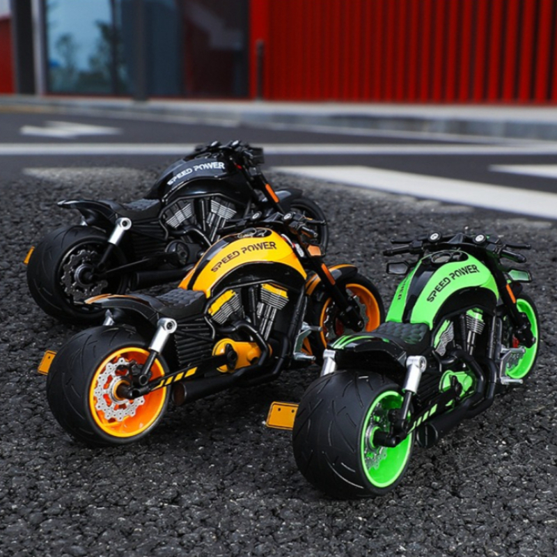 Simulation 1:10 Alloy Harley V – обзор и цена Vintage Collectible Toy Cars