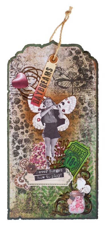 Tag Envelope Grunge Collection – обзор и цена Vintage Collectible Stamps