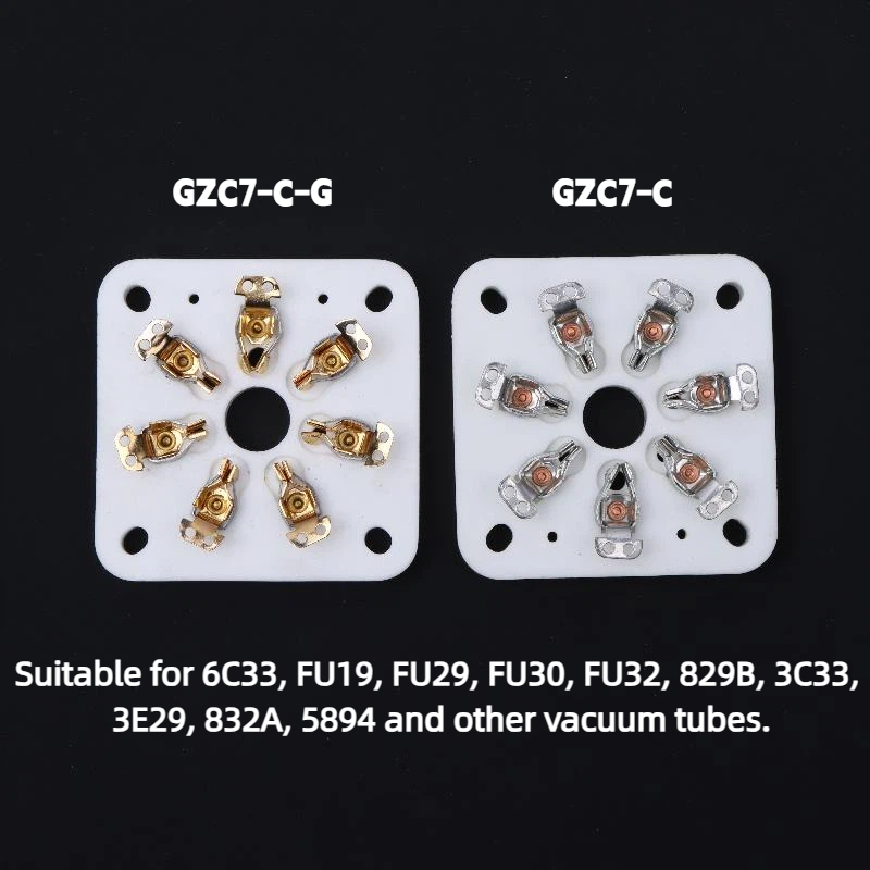 7Pin Ceramic Vacuum Tube Socke – обзор и цена Tube Amplifier Part
