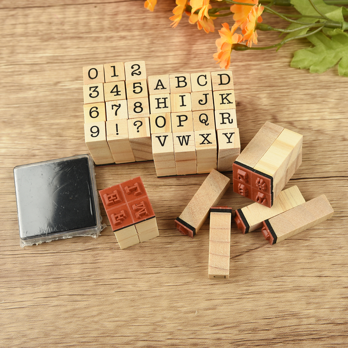 40Pcs Alphabet Stamps Vintage  – обзор и цена Vintage Collectible Stamps