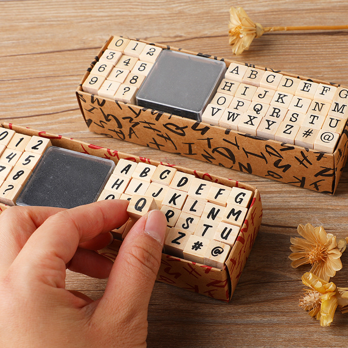 40Pcs Alphabet Stamps Vintage  – обзор и цена Vintage Collectible Stamps