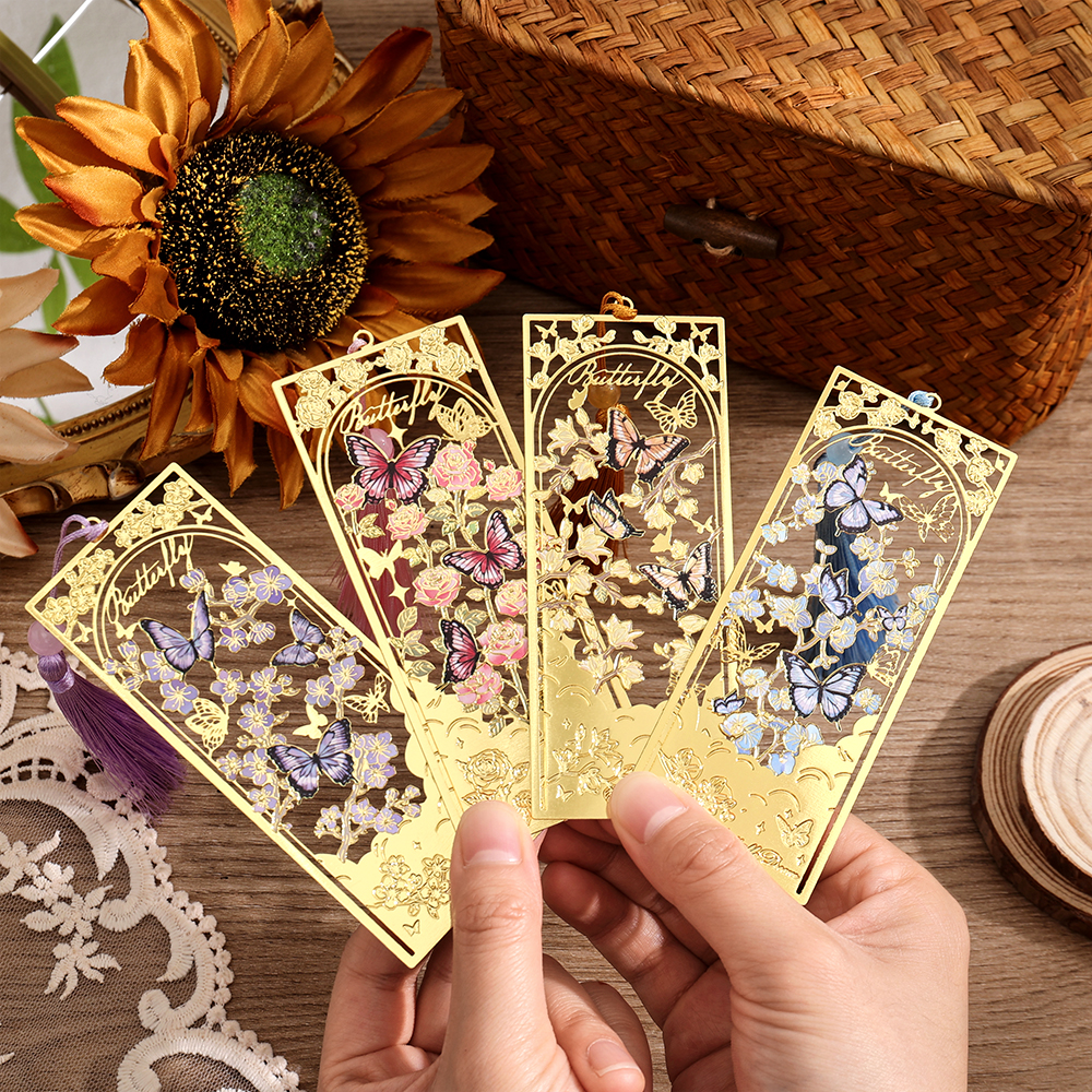 2 Pcs Butterfly Bookmarks With – обзор и цена Vintage Collection