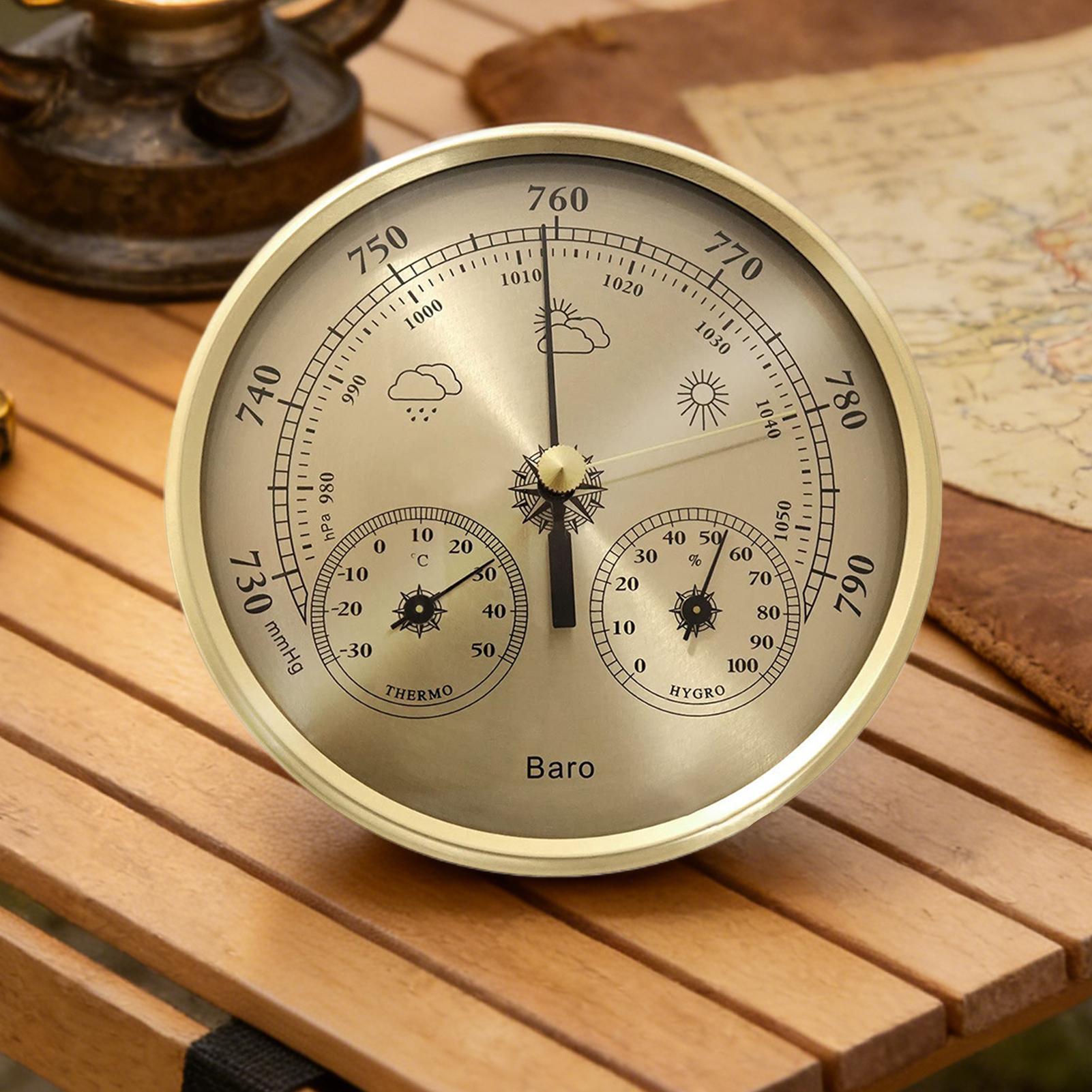 Weather Barometer Portable Tem – обзор и цена Analog Meter Gauge