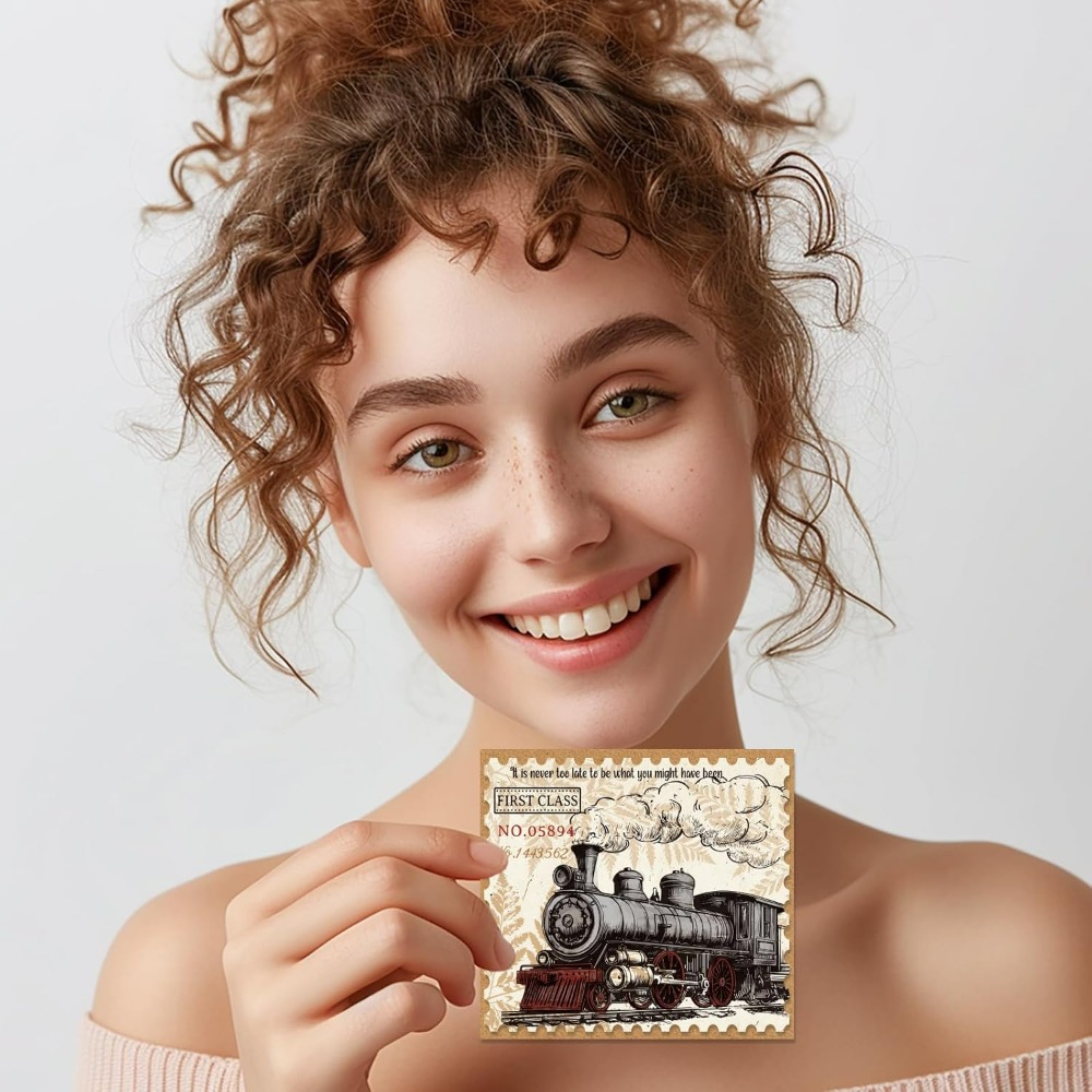 Vintage Train Tickets Clear St – обзор и цена Vintage Collectible Stamps