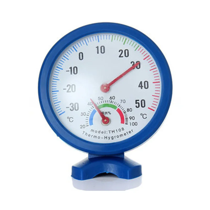 1PC Mini Indoor Thermometer Hy – обзор и цена Analog Meter Gauge