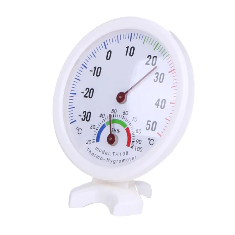 1PC Mini Indoor Thermometer Hy – обзор и цена Analog Meter Gauge
