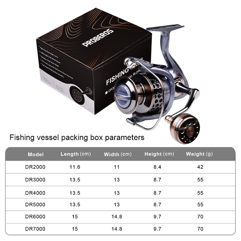 DR Full Metal Line Cup Fishing – обзор и цена Developing Tank Reel