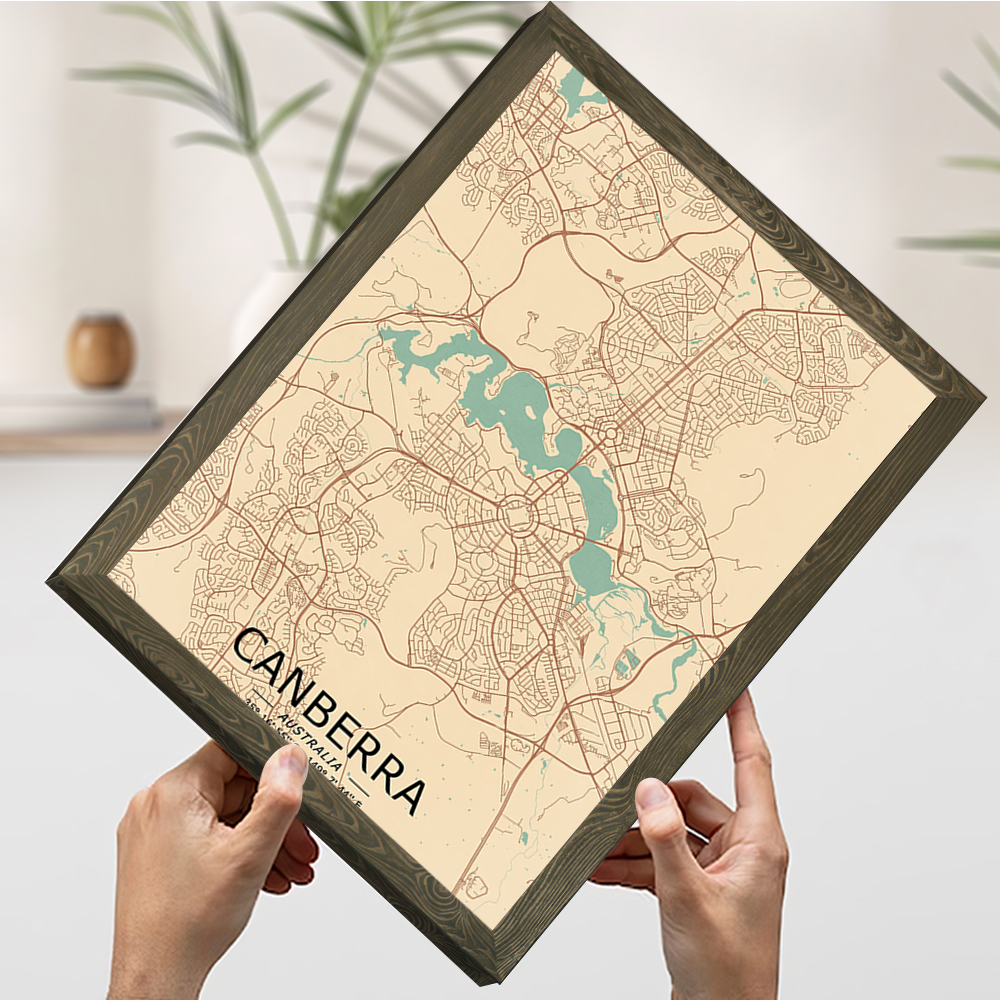 Canberra Vintage Map Printing  – обзор и цена Canberra Vintage & Collectible Centre Reviews