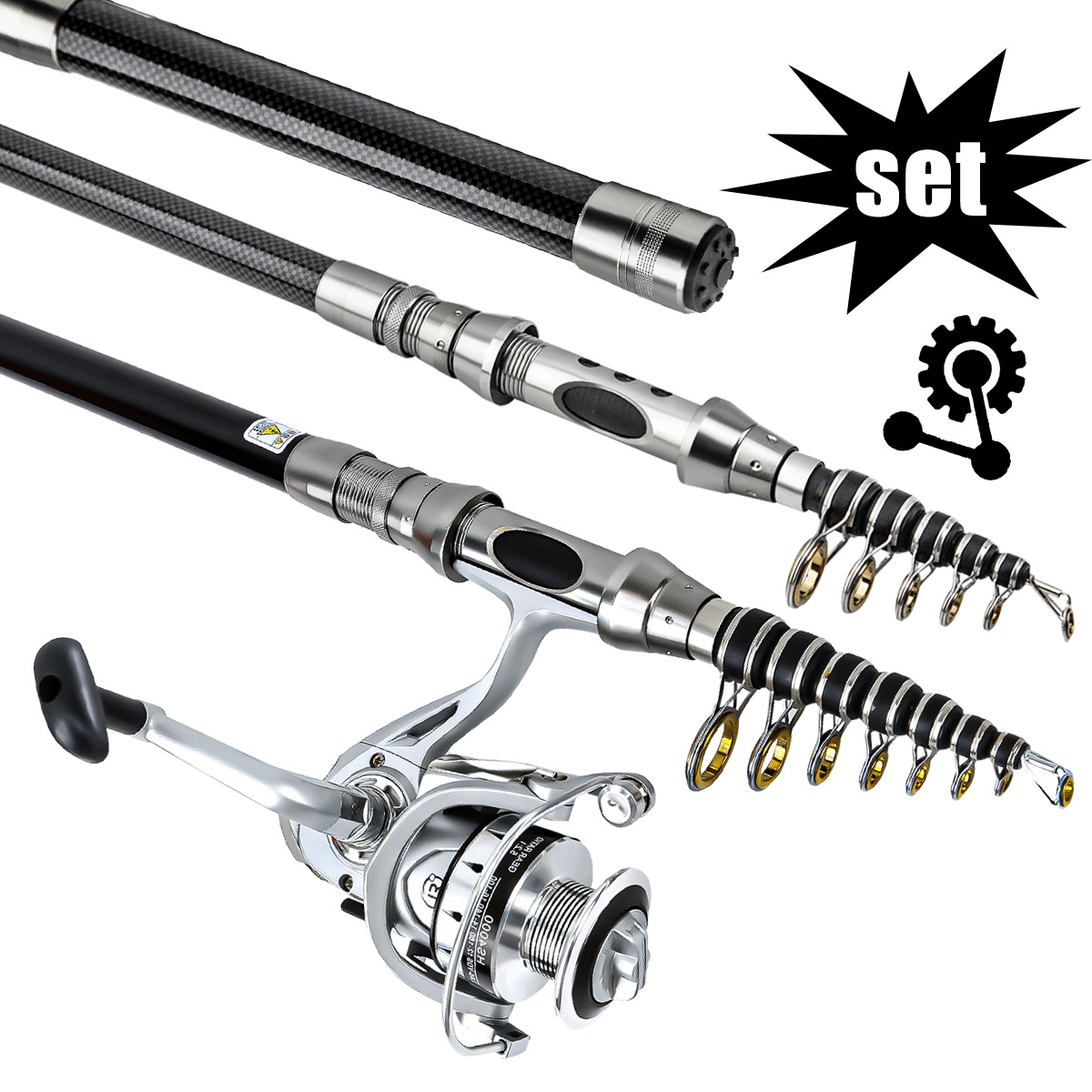 Fishing gear rod and wheel set – обзор и цена Developing Tank Reel