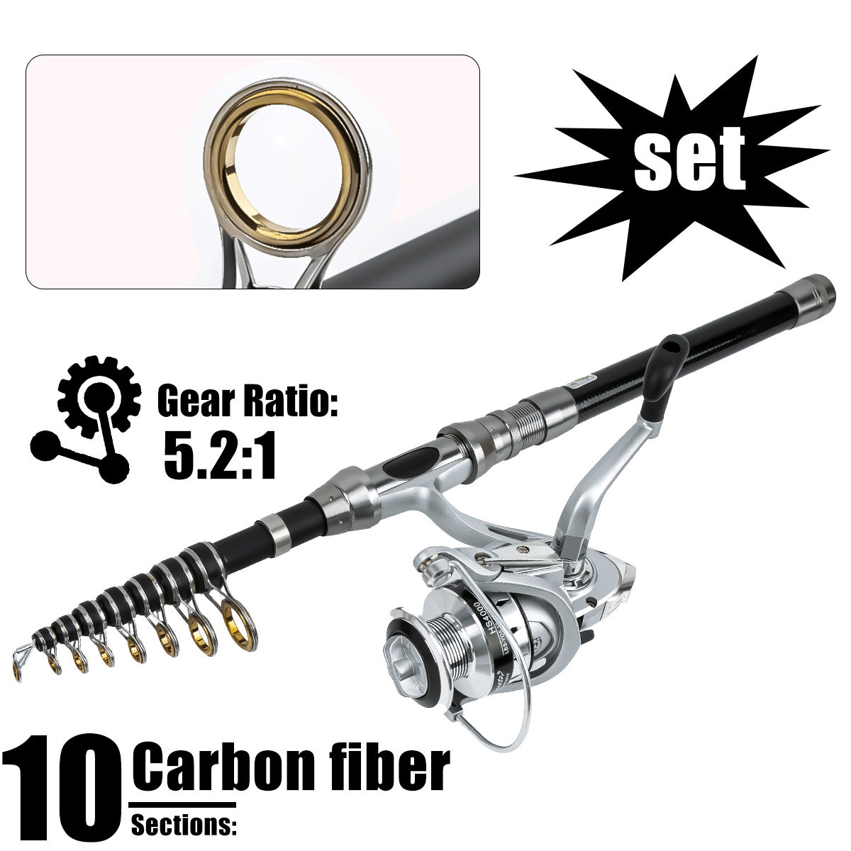 Fishing gear rod and wheel set – обзор и цена Developing Tank Reel