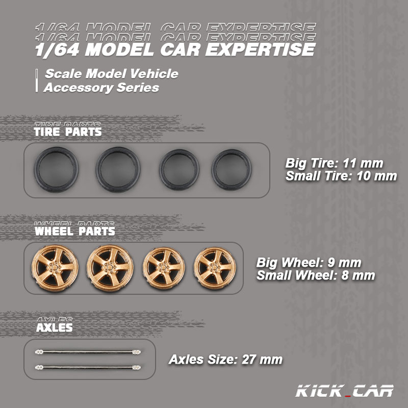 1/64 Model Car Wheels D: 11mm+ – обзор и цена Vintage Collectible Model Cars