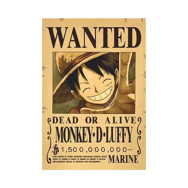 Anime One Piece Bounty Wanted  – обзор и цена Vintage Collectible Items