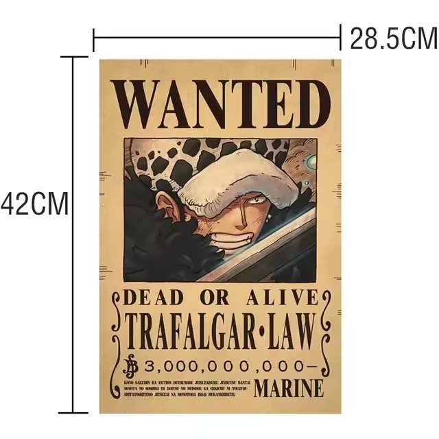Anime One Piece Bounty Wanted  – обзор и цена Vintage Collectible Items