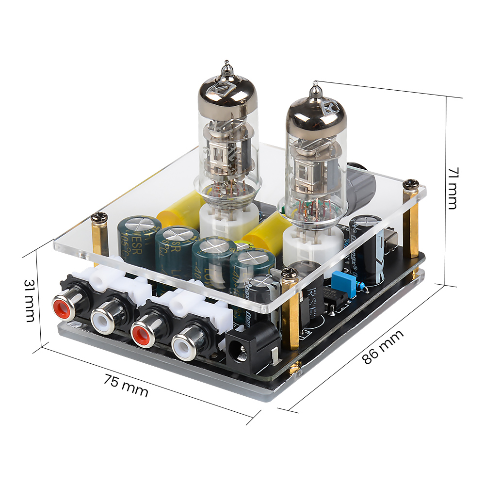 AIYIMA Upgraded 6A2 Tube Pream – обзор и цена Tube Amplifier Part