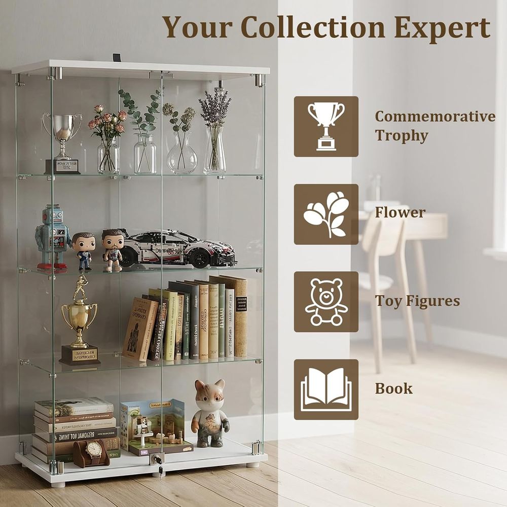 4-Tier Tempered Glass Curio Ca – обзор и цена Collectible & Vintage Dolls For Christmas