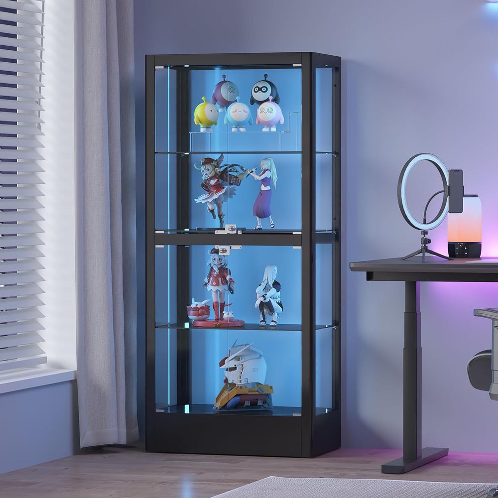 4-Sided Lockable Glass Display – обзор и цена Collectible & Vintage Dolls For Christmas