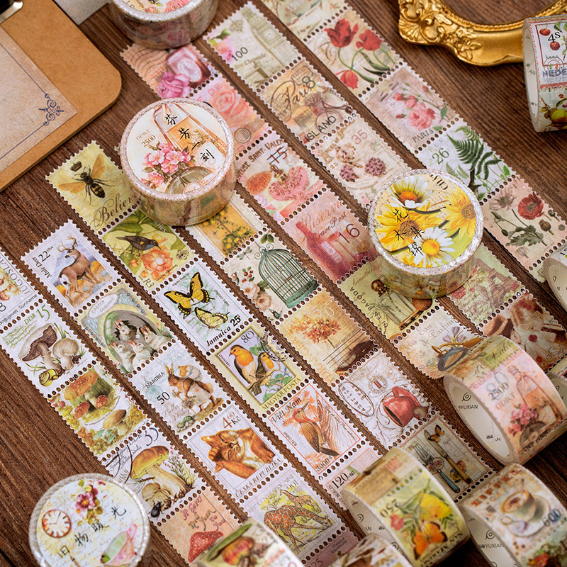 1pcs/1lot Decorative Adhesive  – обзор и цена Vintage Collectible Stamps