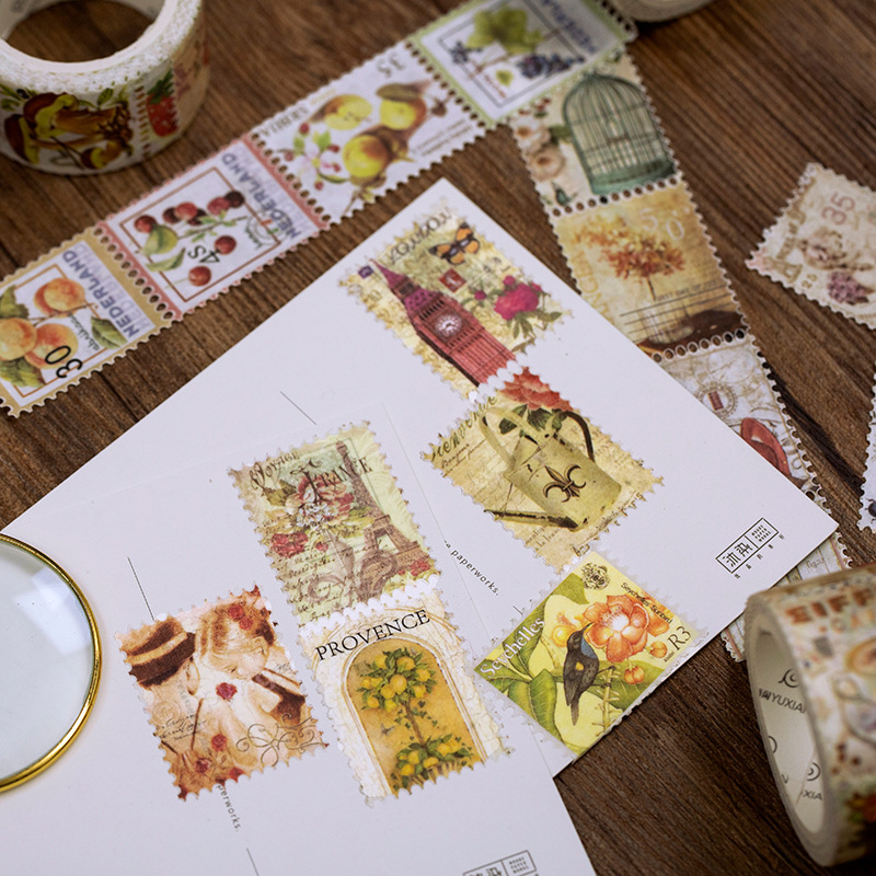 1pcs/1lot Decorative Adhesive  – обзор и цена Vintage Collectible Stamps
