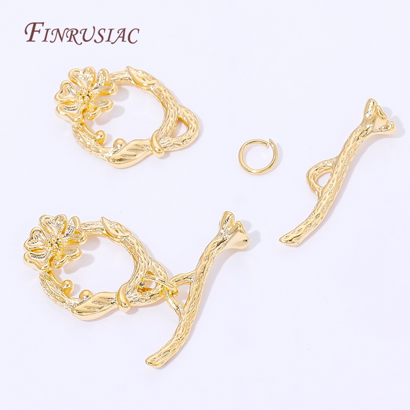 18K Gold Plated Flower Branch  – обзор и цена Vintage Necklace