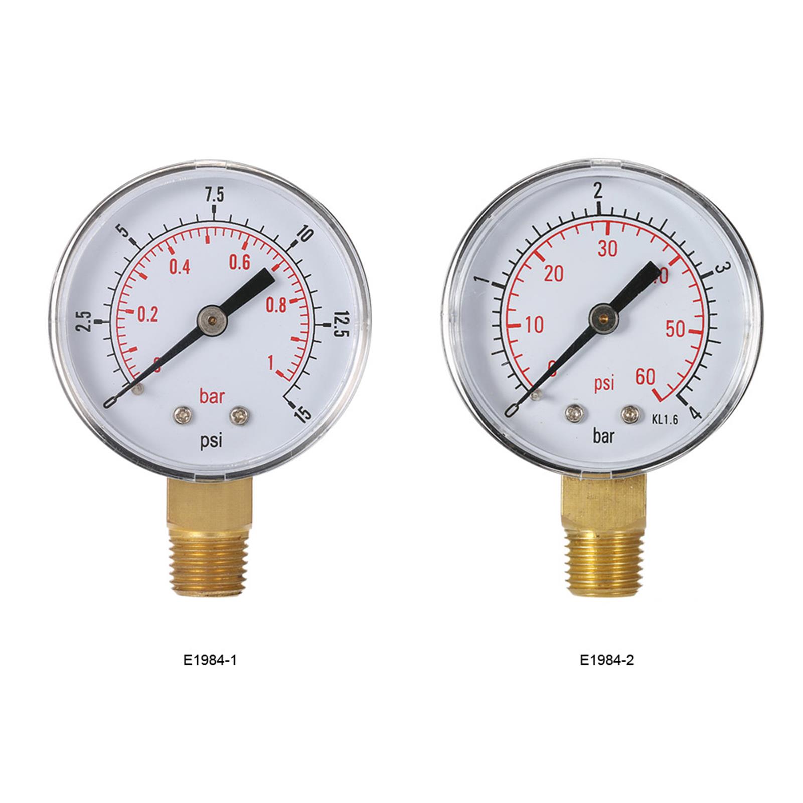 50mm Pool Filter Water Pressur – обзор и цена Analog Meter Gauge