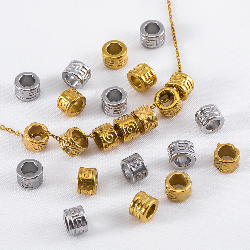 5pcs 4x6mm Stainless Steel Lar – обзор и цена Vintage Necklace