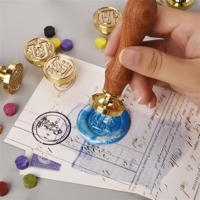 A-Z Vintage Sealed Wax Stamp H – обзор и цена Vintage Collectible Stamps