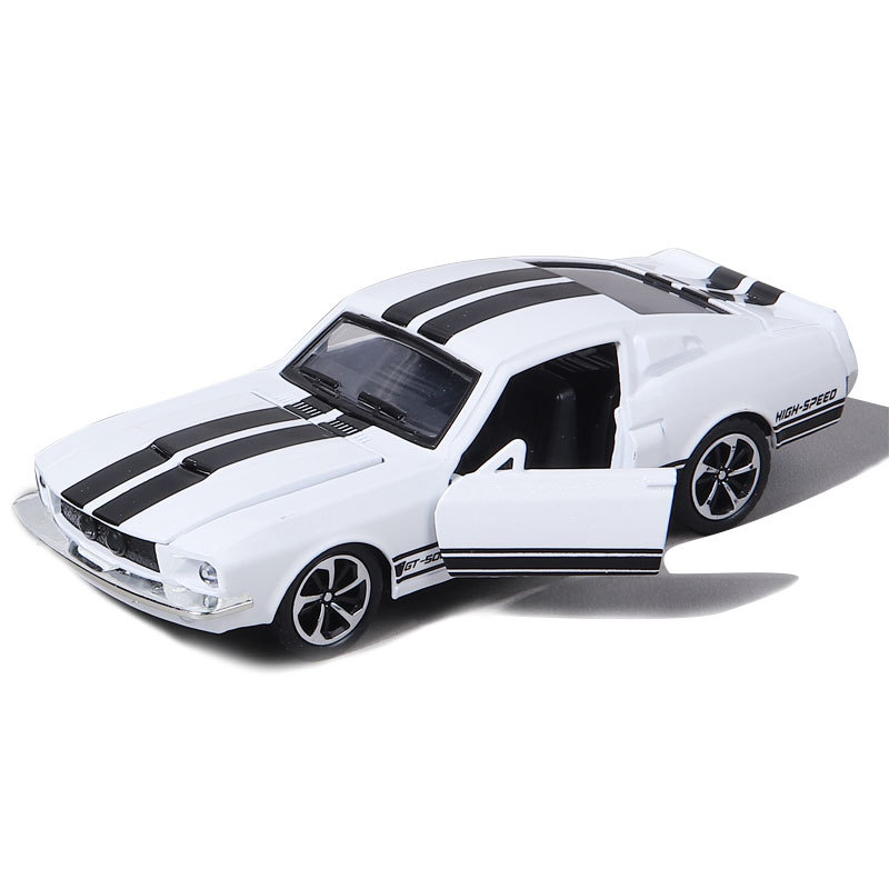 1:32 Diecast Alloy Ford Mustan – обзор и цена Vintage Collectible Model Cars