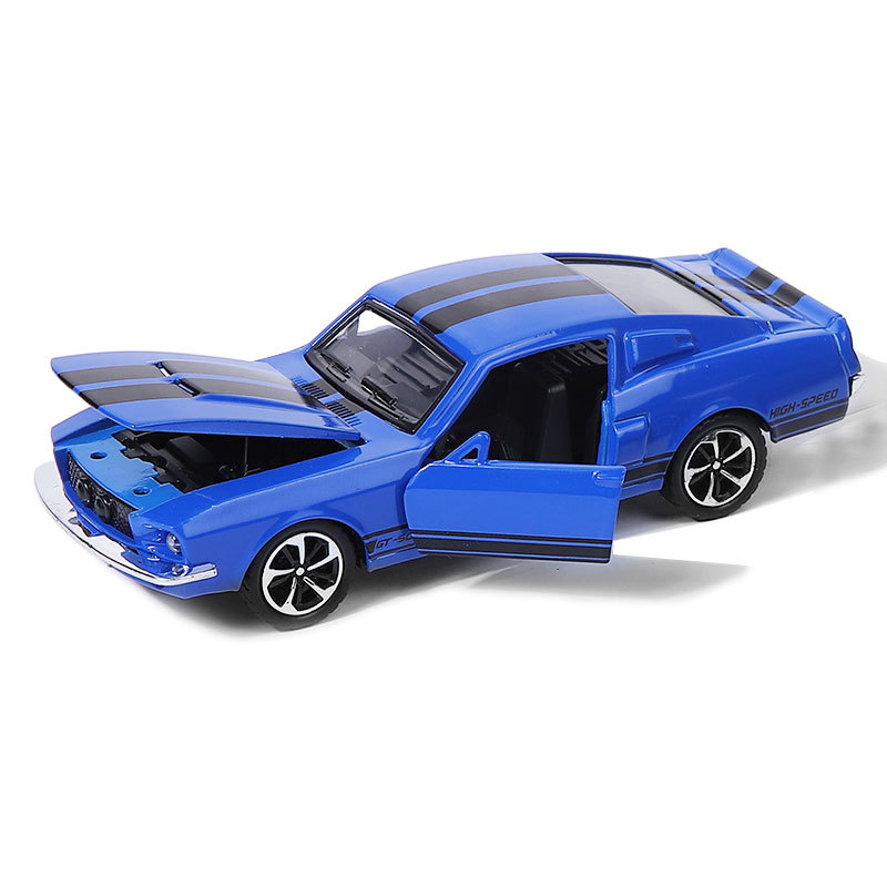 1:32 Diecast Alloy Ford Mustan – обзор и цена Vintage Collectible Model Cars