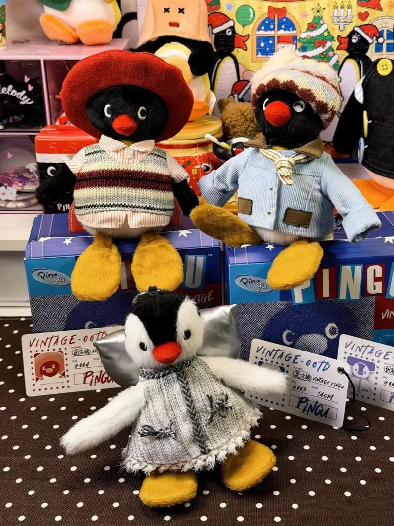 Pingu Blind Box 45th Anniversa – обзор и цена Vintage Collectible Dolls For Sale