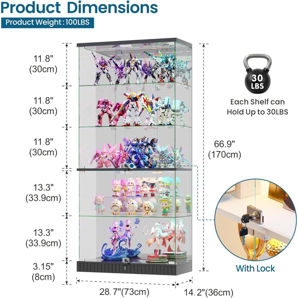 LED-Illuminated 5-Tier Lockabl – обзор и цена Collectible & Vintage Dolls For Christmas