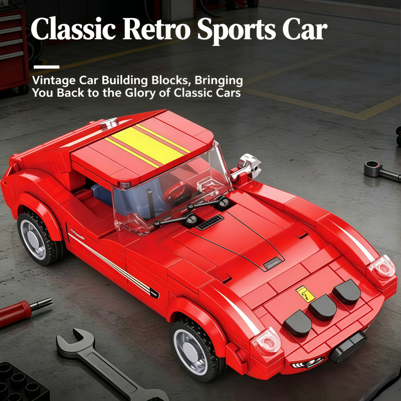 Classic red vintage sports car – обзор и цена Vintage Collectible Toy Cars