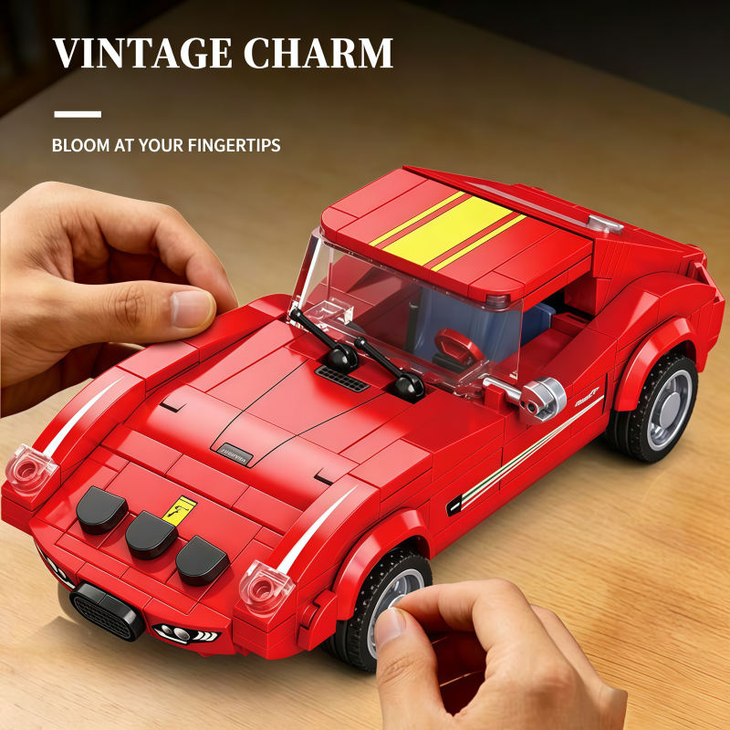 Classic red vintage sports car – обзор и цена Vintage Collectible Toy Cars
